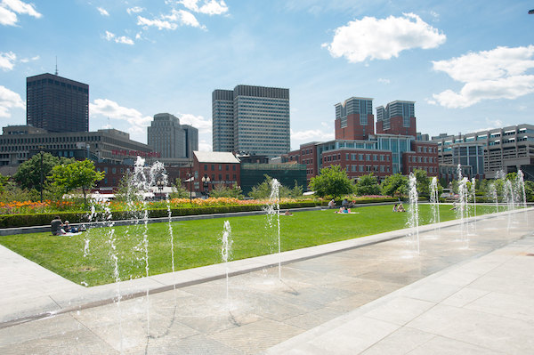 Picture of the North End Rose Kennedy Greenway