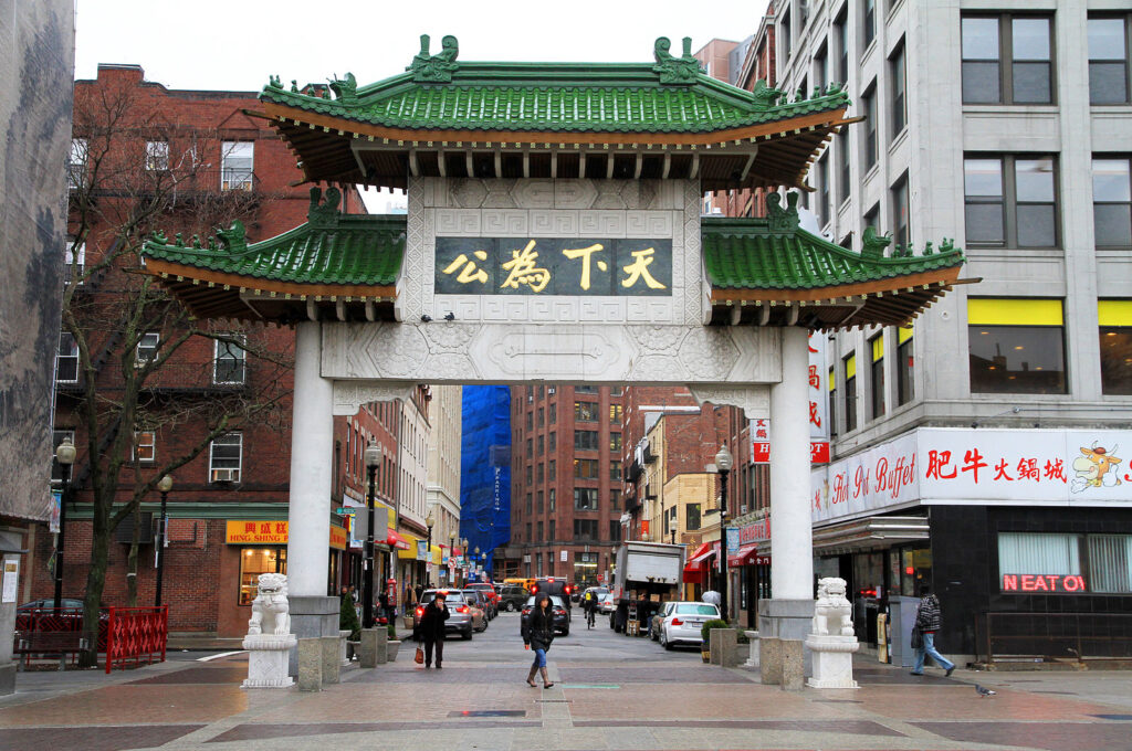 Gate in Chinatown